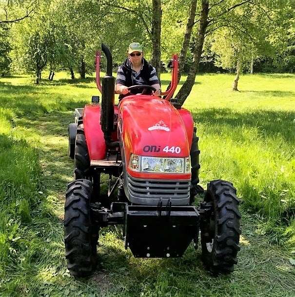 traktorkørsel jesper til tour de louns 2018